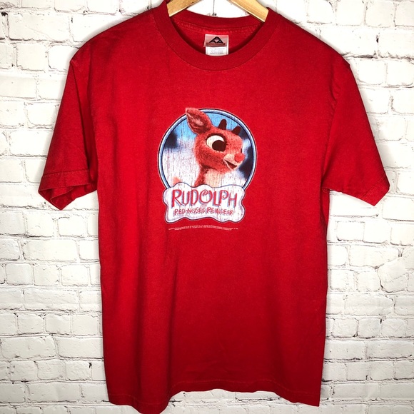 rudolph the red nosed reindeer t shirt